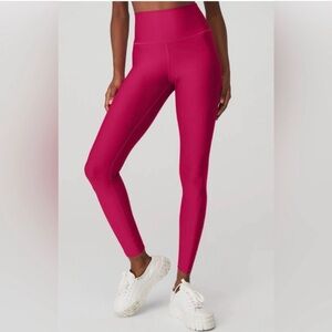 ALO Yoga Magenta Crush Airlift Leggings